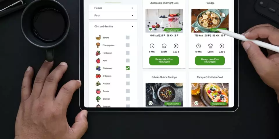 Besser essen dank intelligenter digitaler Ernährungsberater